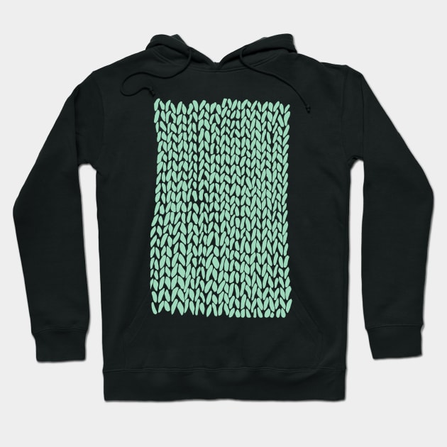 Hand Knit Mint Hoodie by ProjectM